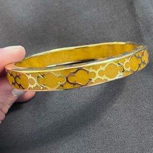 AHC Harmony Bracelet; mustard and gold